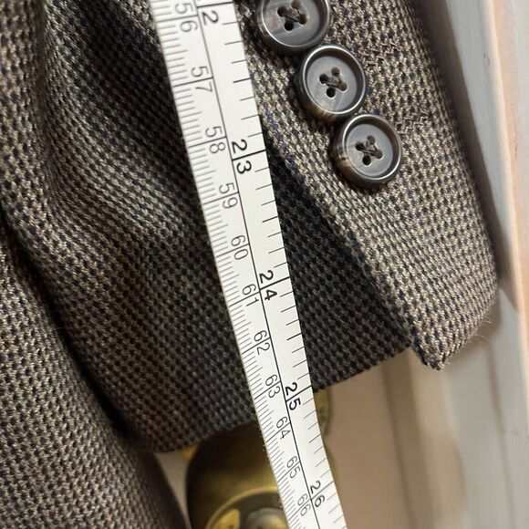 Ralph Lauren Jacket Brown 100% Wool Blazer Sport Coat Jacket 46R RN90736 CA01129 - Picture 11 of 11